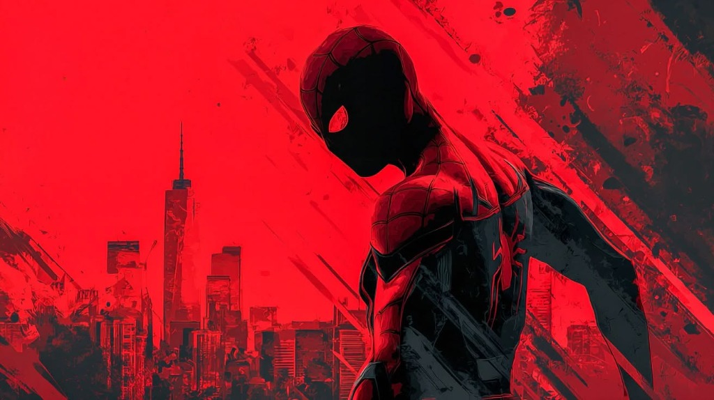 Spider-Man over New York City