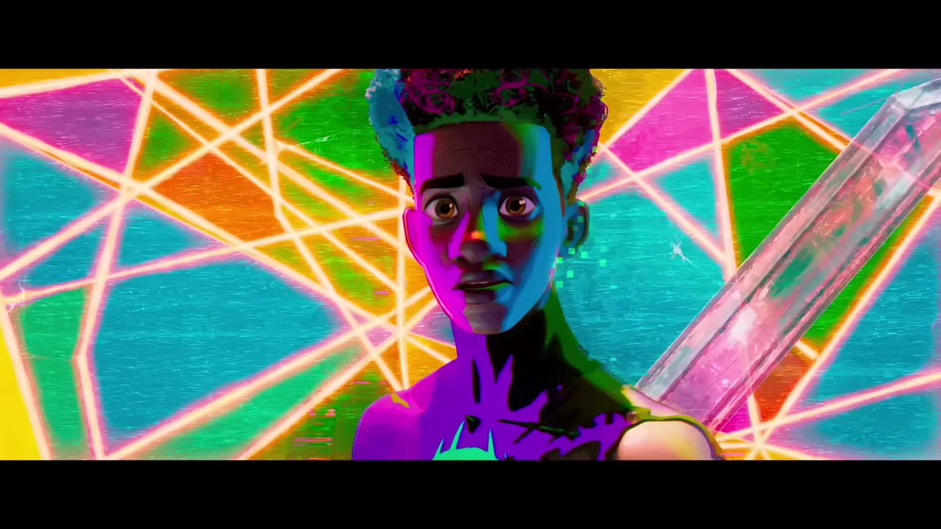 Spider-Verse Neon Scraper